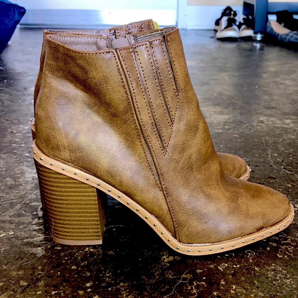 Yoki Studded Booties
